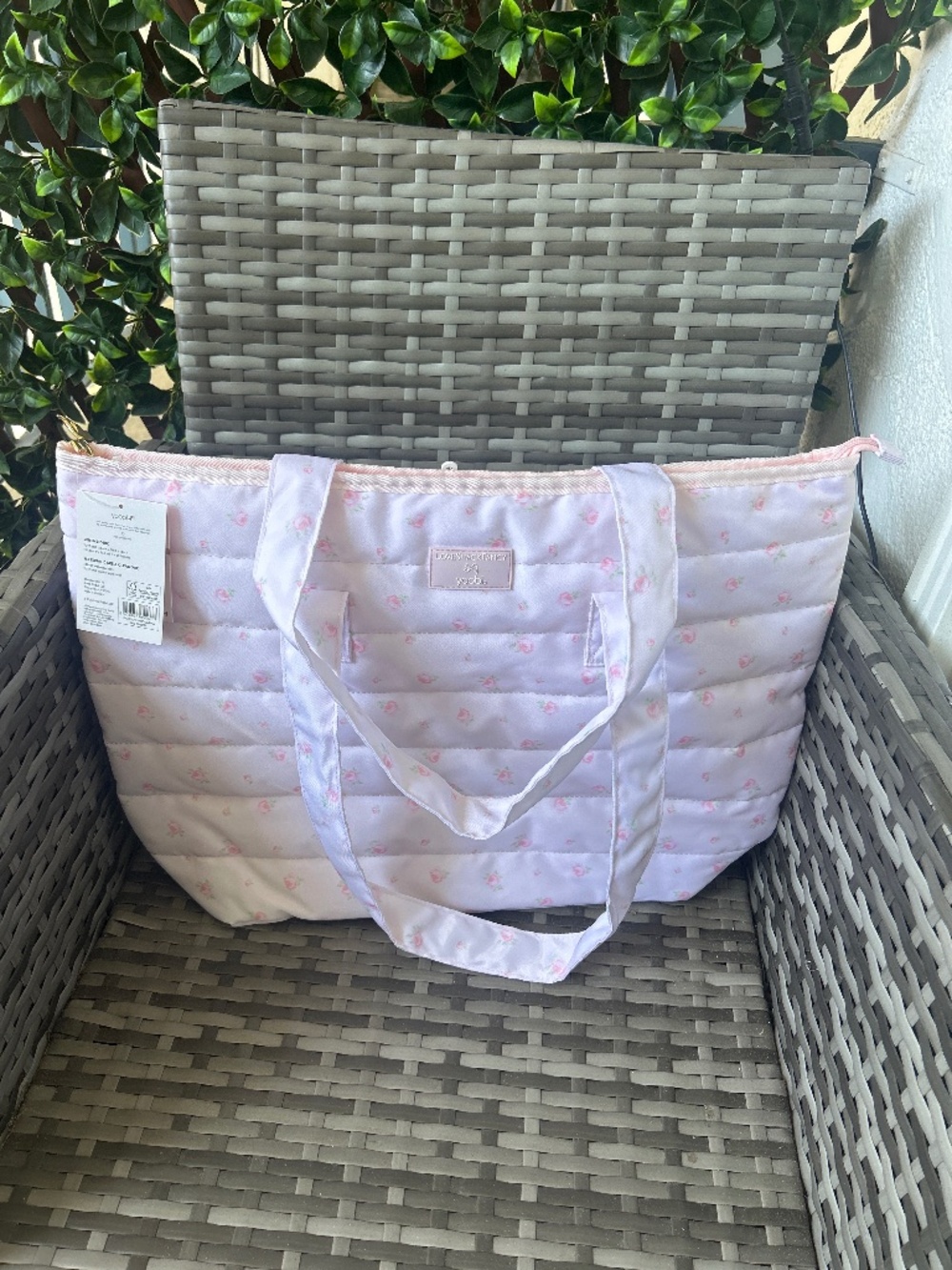 LoveShackFancy Target Quilted Tote
